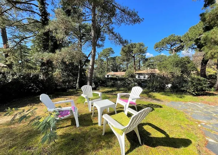 De 135m² Avec Jardin Clos, 4 Pour 8 Pers, Proche Et Centre - Pyla Sur - Fr-1-420-115 別荘 *