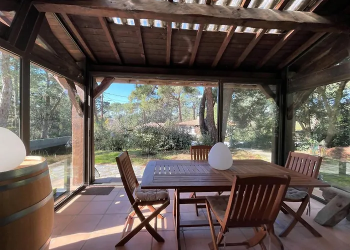 De 135m² Avec Jardin Clos, 4 Pour 8 Pers, Proche Et Centre - Pyla Sur - Fr-1-420-115 Hébergement de vacances La Teste-de-Buch